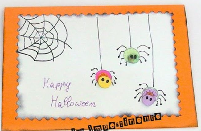 Idea fai da te halloween paper craft cardmaking ideas DIY